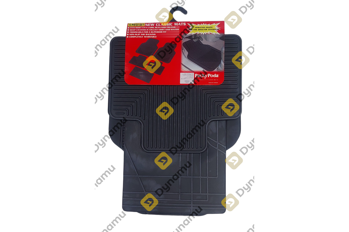 Universal Car Floor Mats - 5 Pack 2